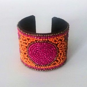 Beaded Cuff Bracelet